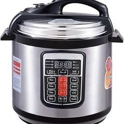 Carysil 11-in-1 Automatic Electric Pressure Cooker 6 L, 1 Year Warranty with 13 Indian Preset Menu, Instant Electric Cooker Pot, Multipurpose Rice Cooker (Stainless Steel)-9