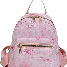 Jazzy Pearls®Women Mini Backpack Adjustable Strap Rucksack for Backpacking Travel Outdoor Pink|Clothing, Shoes & Accessories | Womens Handbags & Bags| Womens Handbags & Bags|1 Women Backpack-image-37