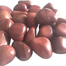 MOTHER EARTH ENERGIES 100 Grams Red Jasper Tumble Stones | Stone of Endurance for Grounding, Stability, and Root Chakra Balance-image-32