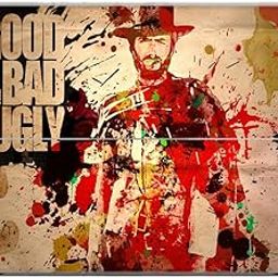 GADGETS WRAP Printed Vinyl Top Only Skin Sticker Decal for Microsoft Surface Pro 3 - Good Bad Ugly-image-96