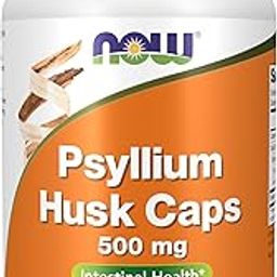 Now Psyllium Husk 500mg 500cap-12