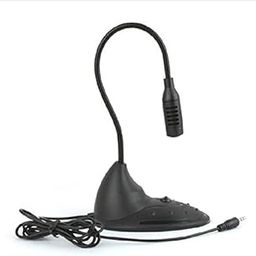 Technotech 3.5mm Table Top Microphone with Stand (Black) for Laptop, PC, Desktop-22