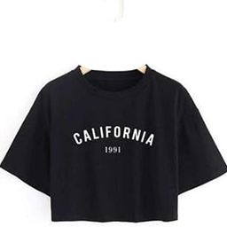 Casual Round Neck Printed Crop Top for Women Stylish Look with Half Sleeves for Office Wear, Cotton Lycra Crop Top, Casual Wear, Top for Woman-image-52