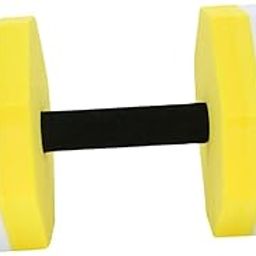 SAZ DEKOR Aquatic Dumbbell EVA Water Dumbbell for Pool Water Aerobics Workouts Yellow-image-5