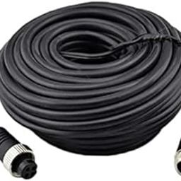 MERISHOPP® 2x4Pin Video Extension Cable Wire for Bus Truck Reversing Rear View Camera 5M|Motors | Parts & Accessories | Car & Truck Parts | Other Parts-image-37