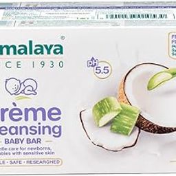 Himalaya Creme Cleansing Baby Bar 75 gm | Pack of 3 (Rs 90 OFF)| No 1 Doctor prescribed brand | Coconut milk protein, Aloe Vera, Mahua Butter| pH5.5 |Suitable for sensitive skin|Helps protect Acid mantle|Isoftens & Moisturizes skin-image-21