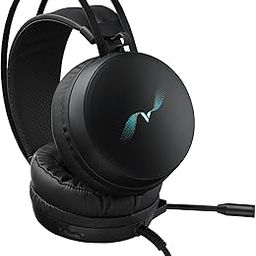 Rapoo VH310 Wired Gaming Headset Virtual 7.1 Channel 50MM Sound Unit RGB Backlit Headphone with 360° Adjustable Noise-Canceling Microphone for Computer PC Gamer - Black-image-39