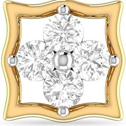 18k (750) Yellow Gold and Diamond Nose Pin-image-62