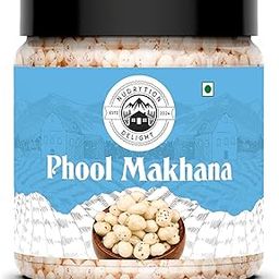 Nudrytion Delight Fox Nuts (Phool Makhana) | Pure | Rich in Protein, Fiber | 100% Natural, Roasted & Healthy Snack for all Age | Gluten-Free - (50gm)-image-11