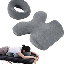 MABOZOO Face Down Massage Pillow, Face Down Pillow for Sleeping with Non-Slip Bottom, Home Massage Pillow Face Pillow and Chest Pillow for Massage, SPA, Sleep-image-8