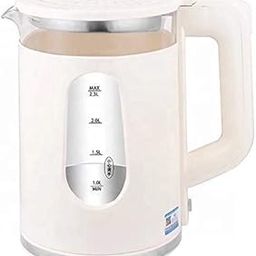 KIRFIZ Stainless Steel Electric Glass Kettle 2.3L Cordless Tea Kettle, 2000W Fast Boiling,Prevent Dry Burn,Automatic Power-Off,Glass Kettle for Home Coffee,Tea,Milk, Beverages Tea Brewing Water-image-67
