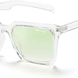 Polarized Sunglasses,TR90 Retro Oversized Sunglasses for Men Women 3358-image-39