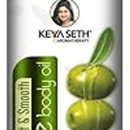 KEYA SETH AROMATHERAPY, DEVICE OF DROP Pure Olive, Sandalwood, Almond and Saffron Aromatherapy Soft and Smooth Fairness Body Oil (200ml)-53