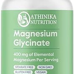 Magnesium Glycinate - 400mg of Magnesium per Serving (240 Veg Caps)- Chelated Bisglycinate for Muscle, Relaxation, Stress & Sleep Support* - For Men & Women - No Stearates - Vegan-image-71