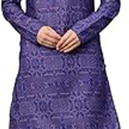 Printed Kurta for Men Cotton Blend Linen Abstract Print Regular Fit-image-58