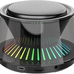 Pii Tech Glow, 5W Bluetooth Wireless Speaker, 360� Surround Sound, Powerful Bass, Colorful LED Lights, FM Radio, Hands-Free Calling, AUX Micro SD, IP67 Water & Dust Proof, 10 Hours Playtime-20