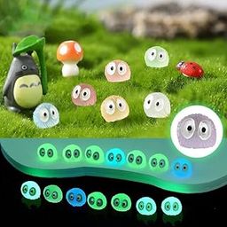 WAGKOVA Glow in The Dark Miniature Elf Figurines, Fairy Garden Accessories for Outdoor Lawn, Patio, Bonsai, Balcony, Terrarium Décor, Cute Resin Statue for Kids & Home Garden Decoration (100)-image-67
