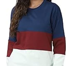 PolyWomen Cotton Crew Neck Sweatshirt-picture-13