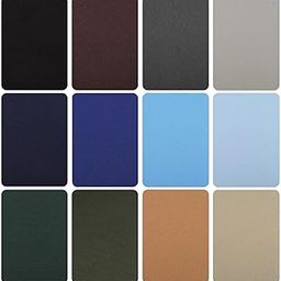 CoolShef 12Pcs Iron on Patches – Multi-Colored Fabric Stickers for Clothes, Patches for Torn Clothes Repair and Decoration, DIY Appliqué for Shirts, Jeans & Bags (12.5 x 9.5cm)-image-84