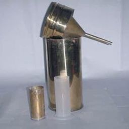 New Verma Optical Rain Gauge Brass with Measuring Cylinder-12