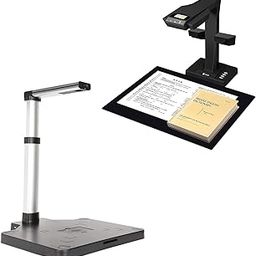 Ubervia Book Document Scanner Support A3/A4 Size, Foldable Portable Document Camera for Teacher, Lawyers, Presentations-image-20