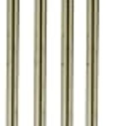 auteur Thin Screw Type Blue Thread Refill for Twist Ball Pen 0.6mm Smooth Writing for Indian ballpens eg..Pierre Cardin,Cello,Paperkraft,Legend,Flair(Match Shape of Nib with Old Refill) Pack of 4-image-1