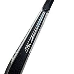 Retro Plus Grey & Black Black Hard Plastic Cricket Bat (for Kids) Size 5N-image-55