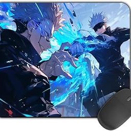 Kirmada Printed Designer Mouse Pad Gojo and Sukuna Ai (200MM X 240 X 3MM) Enhanced Gaming and Work Performance Comfortable and Precise Non-Slip Water Proof Jujutsu Kaisen Mouse Pad.-image-93