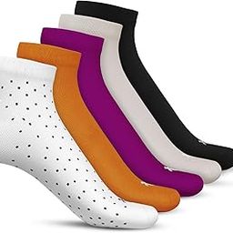 Bamboo Ankle Socks for Men & Women Breathable, Seamless, Running, Super Soft, Office & Anti-Odor – Pack of 5-image-73