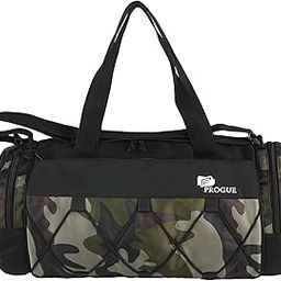 Heavy-Duty Polyester Water-Resistant Gym Bag, Spacious Main Compartment, Durable Zipper, Sports Duffle for Men & Women, Shoulder Bag, Double Side Zipper Pocket(Military Green)-image-67