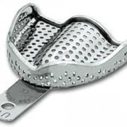 STAINLESS STEEL IMPRESSION TRAY U2L2 ONLY/SET OF 1 PACK/DENTULOUS IMPRESSION TRAY U2L2-image-127
