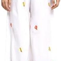 Plain Women's Self Design Straight Palazzo for Women's Palazzo Pant-image-6