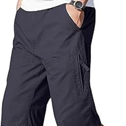 Men's Cotton Chino Shorts | Half Pants | Nikker | Stretchable Lounge Wear (Casual | Summer | Bermuda) (Shorts-29-32)-image-73