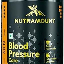 Nutramount Blood Pressure Care Veg Tablets | Supports Healthy Blood Circulation & Vascular Health | Antioxidant-Rich Formula For Men and Women | 30 Tabs-image-8
