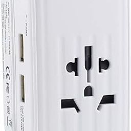 International Electrical Adapter 2 Port USB World Travel AC Power Adapter-46