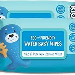 Kiddicare Baby Wipes Eco-Friendly Water Based - 140 Wipes (Pack of 2) | Extra Soft & Thick Cleansing Baby Wet Wipes | Alcohol-Free, Vitamin E Enriched |Gentle, Sensitive Skin-Friendly Travel Pack.-image-73