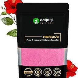 Aayogi Ayurveda Hibiscus Flower Powder | 100 gm | For Hair Shine, Scalp Nourishment & Skin Brightening | 100% Pure & Natural | Herbal Powder for DIY Hair Masks & Face Packs | No Chemicals-image-10