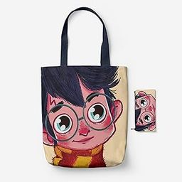 Tote Bags for Women, Themed Canvas Tote Bag with Pouch, Stylish Waterproof Cotton Carry Bag for Shopping, College, Travel & Daily Use-image-40