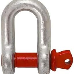 Conclood India D Shackle | Screw Pin Anchor Shackle | Heavy Duty Alloy Steel | Used for Towing & Pulling | Ability to Handle Multiple Lifting Loads (2 Ton).-20