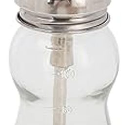 Nail Polish Remover Dispenser Bottle, Copper Tube Core Portable Corrosion Resistant Glass Nail Polish Remover Pump Good Sealing Thickened for Makeup Liquid-image-9