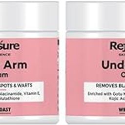 Rejusure Under Arm Cream – Removes Black Spots & Warts – 50 gm (Pack of 2)-image-11