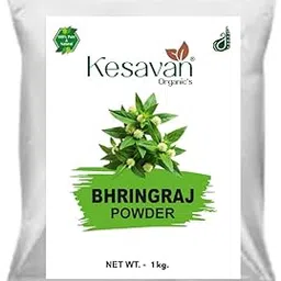 kesavan 100% Pure & Organic Bhringraj Powder for Hair | Eclipta Alba (1000g) Brand: KESAVAN-image-87