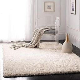 RETRO CARPET Shaggy Collection Timeless Comfort and Style Soft and Luxurious Rugs 3X5 FEET for Your Home Transform Your Space Cozy Elegance for Every Room (Ivory)-image-12