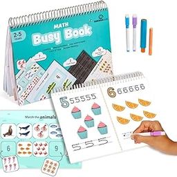 Curious Cub Montessori Busy Book | Toddler Busy Binder for 2-5 Yrs | Activity Binder | Quiet Book | Velcro Books For 2 Yrs Old |Toddler Math Book |Educational Toys For 2 Year Old | Kids Learning Books-image-62