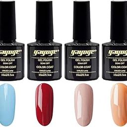 Yayoge UV Gel Nail Polish Set, Pack of 4, 10ml Each-picture-43
