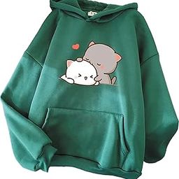Long Sleeve Fleece Hoodie Sweater Pullover Hoodie for Women-image-94