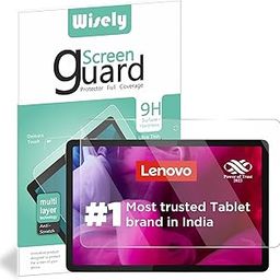 Wisely Premium Screen Protector for Lenovo Tab M11 |11-inch| Anti-Scratch Tablet Glass Guard, 9H Ultimate Protection, Bubble-Free, Easy installation kit - HD Clear-17