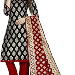 Present Women's Banarasi Silk Unstitched Dress Material With duppata And Bottom(Apsara)-picture-53