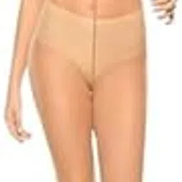 Global Enterprise Women's/Girls's High Waist Pantyhose Sheer Tights Stockings, Free Size, (Beige)-image-59