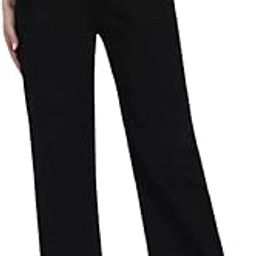 Denim Wide Leg Jeans for Women I Stylish & Trendy Flared Straight Baggy Pants I Stretchable Comfortable High Waist Clean Look Solid Loose Fit Pant I for Office Party Home Girls-image-3